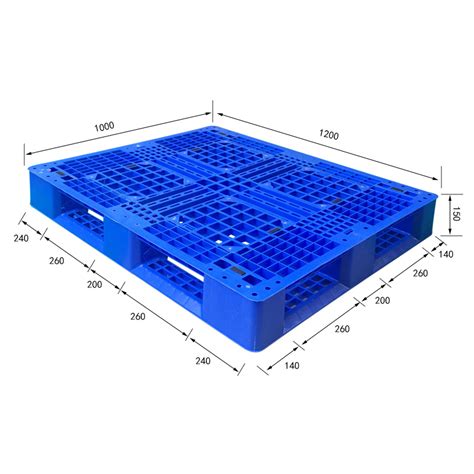 plastic pallet dimensions in inches.